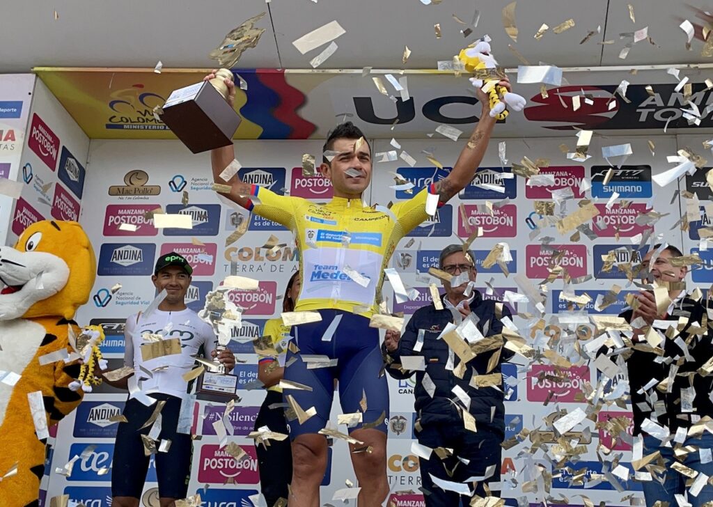 Fabio campeón Vuelta a Colombia 2022